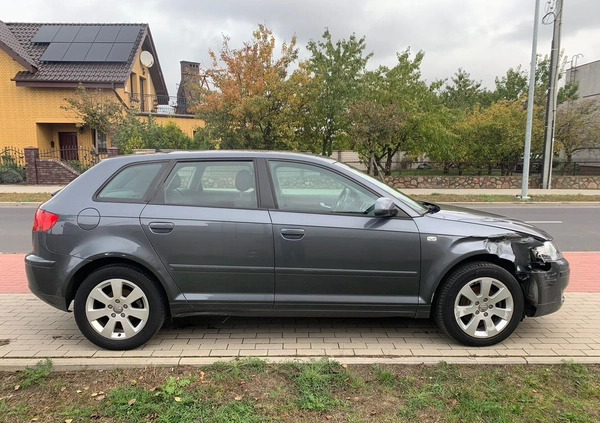 Audi A3 cena 8900 przebieg: 193375, rok produkcji 2005 z Knurów małe 352